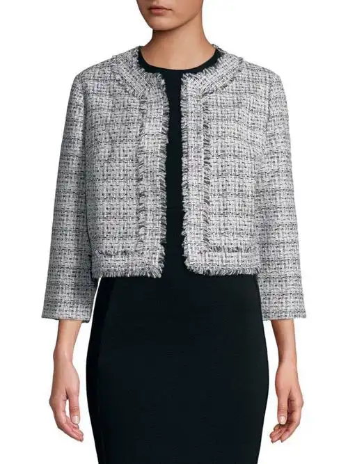 「别样」- 秋冬温柔需要一件"香奈儿"粗花外套