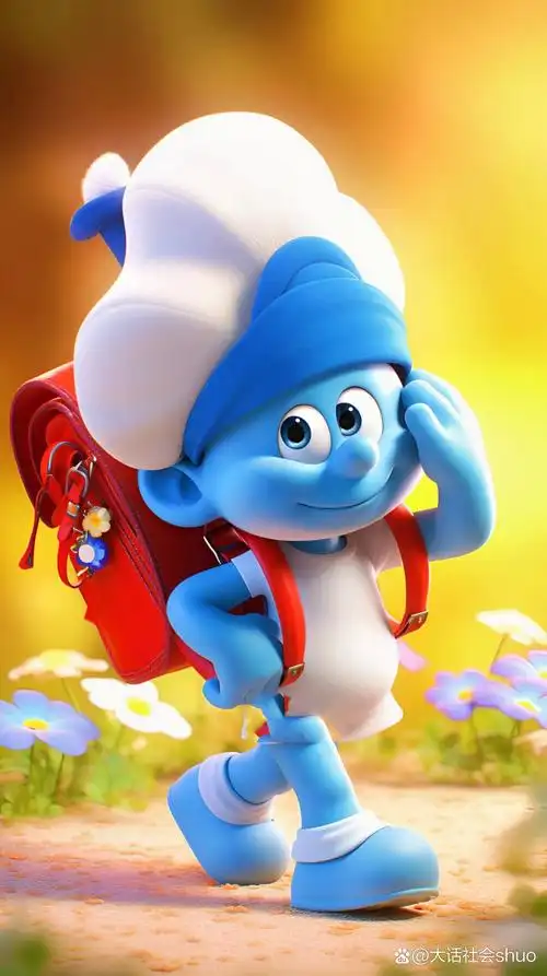 蓝精灵|每天能发现美好是大自然的封神之作 今天,蓝精灵来到了一片小