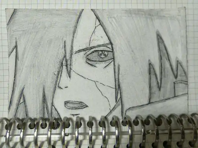 火影忍者手绘宇智波斑教程