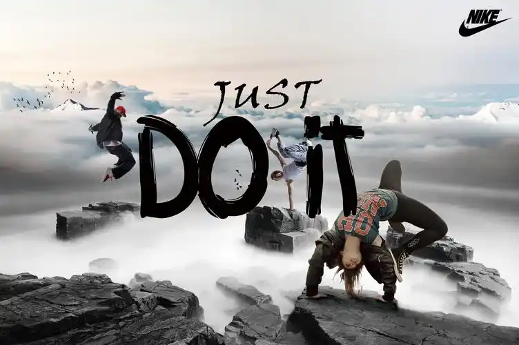 耐克广告|平面|宣传物料|无语钟 - 原创作品 - 站酷 (zcool)