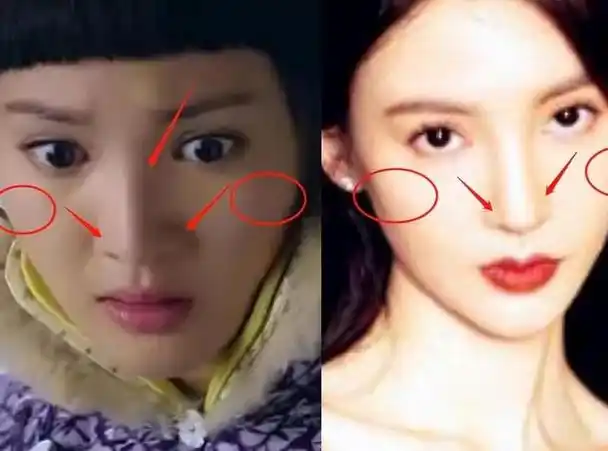 金晨12年前原来长这样!天庭饱满"地阁方圆",和现在简直判若两人