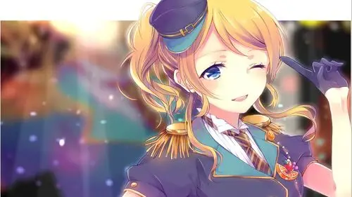动漫love live 洵濑绘里壁纸(动漫静态壁纸) - 静态壁纸下载 - 元气
