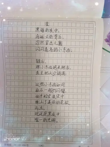 我的眼中有诗—-凤凰湖小学四1班小诗人现代诗创作展