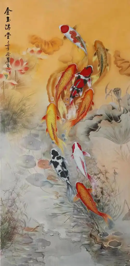 正宗九鱼图应该是怎样的