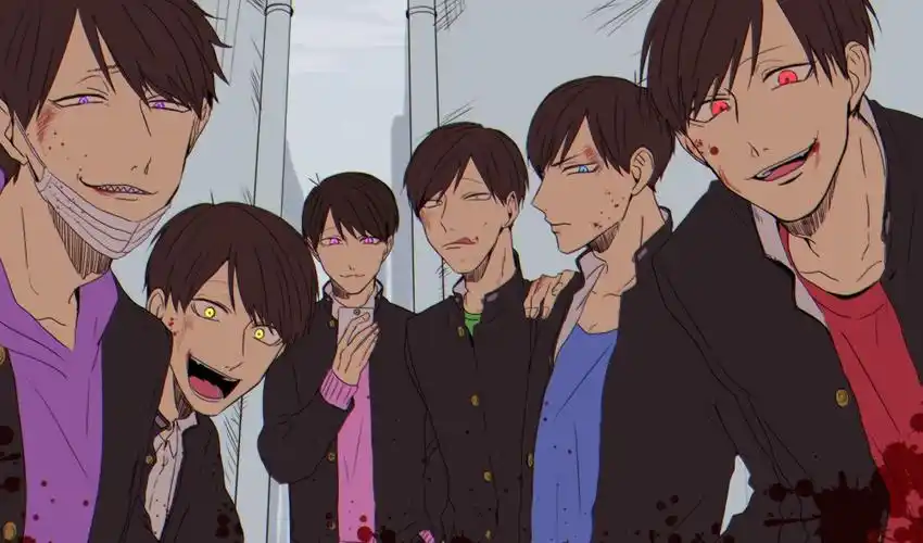 侵删#阿松先生,松野六子,oso,kara,choro,ichi,jyushi,totti