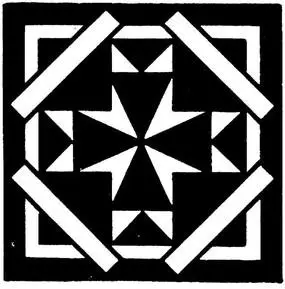 创意正方形花纹图案设计模板