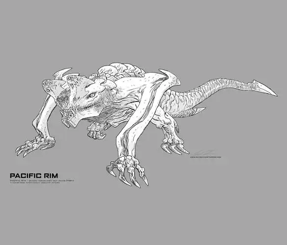 环太平洋怪兽概念设计分享