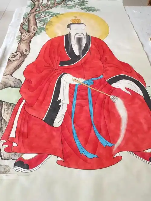 丘处机真人像 全真龙门派祖师