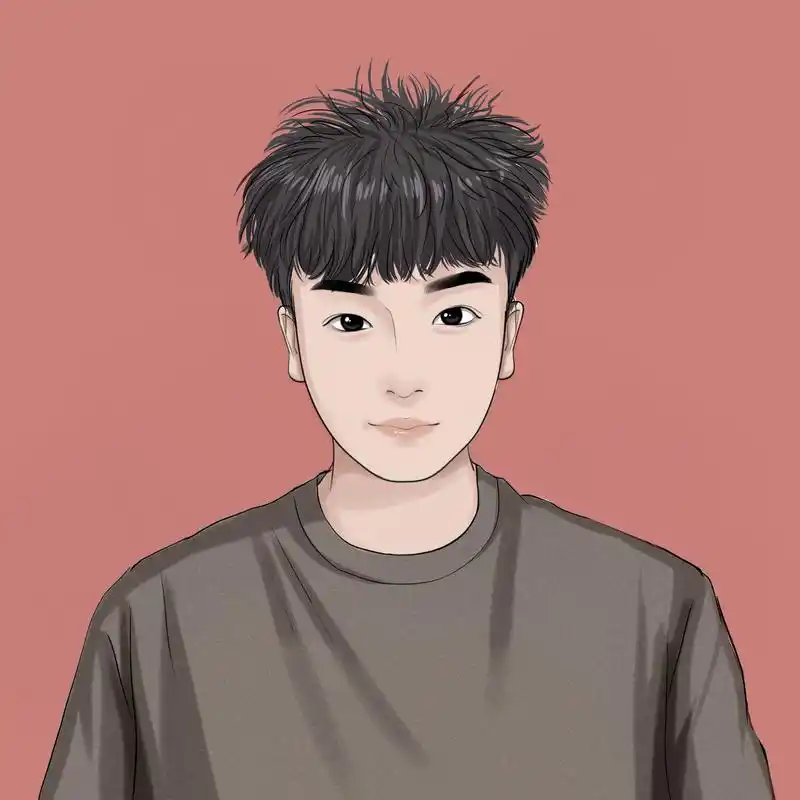 男生简约动漫头像