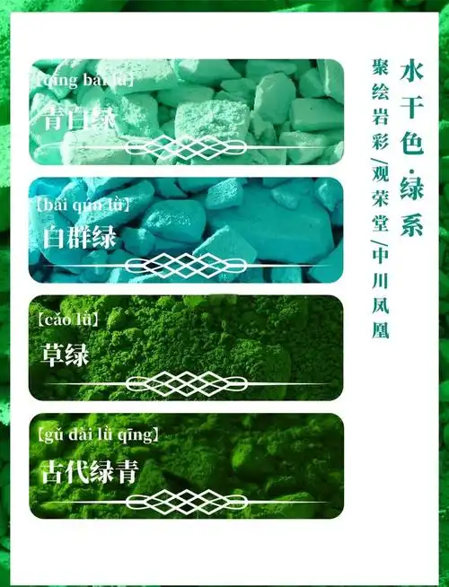 这种颜料不仅在岩彩创作中大放异彩,还适用于国画,工笔和重彩等多种