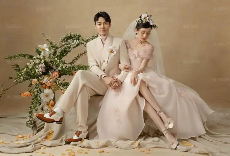 超赞的内景婚纱照