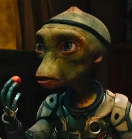 而徐峥就是为剧中的外星人做的表情捕捉