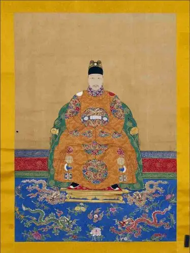 明光宗朱常洛像