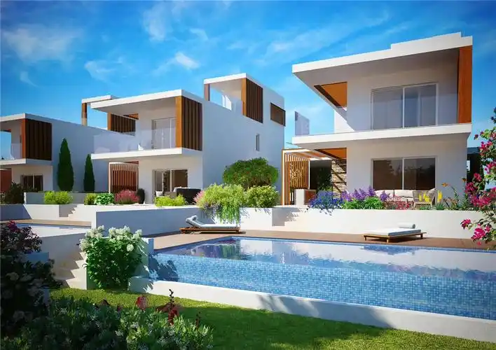 帕福斯一线海景别墅100万欧起