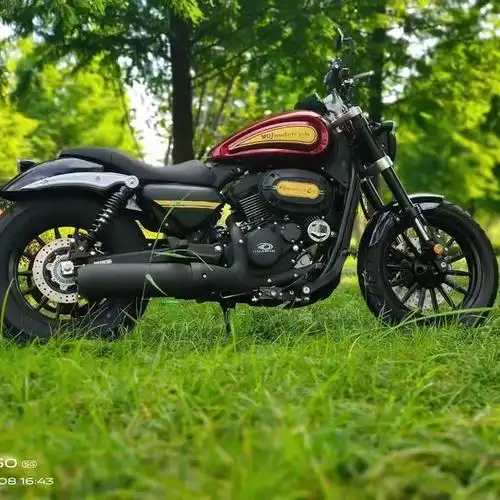 2021珠峰华鹰安吉拉300摩箭v300巡航太子摩托车复古太子机车防金吉拉