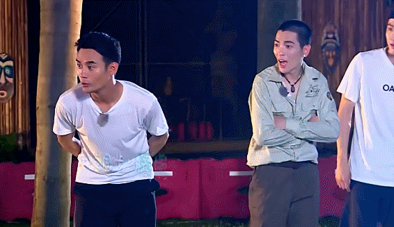 我们战斗吧gif王凯gif综艺gif萧敬腾gif表情神同步gif