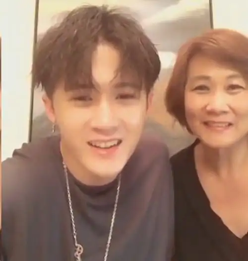 檀健次和我同一个世界同一个妈