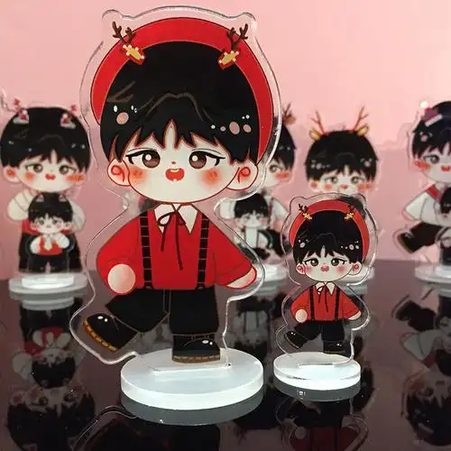 原创tnt时代少年团立牌q版马嘉祺刘耀文宋亚轩圣诞节周边卡通双面 c款