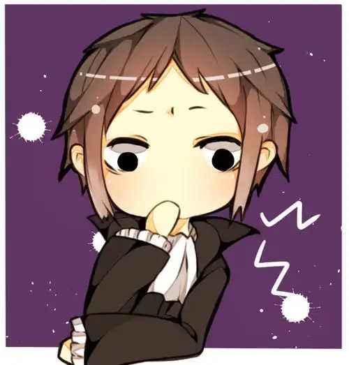 捂嘴的文豪野犬太宰治头像