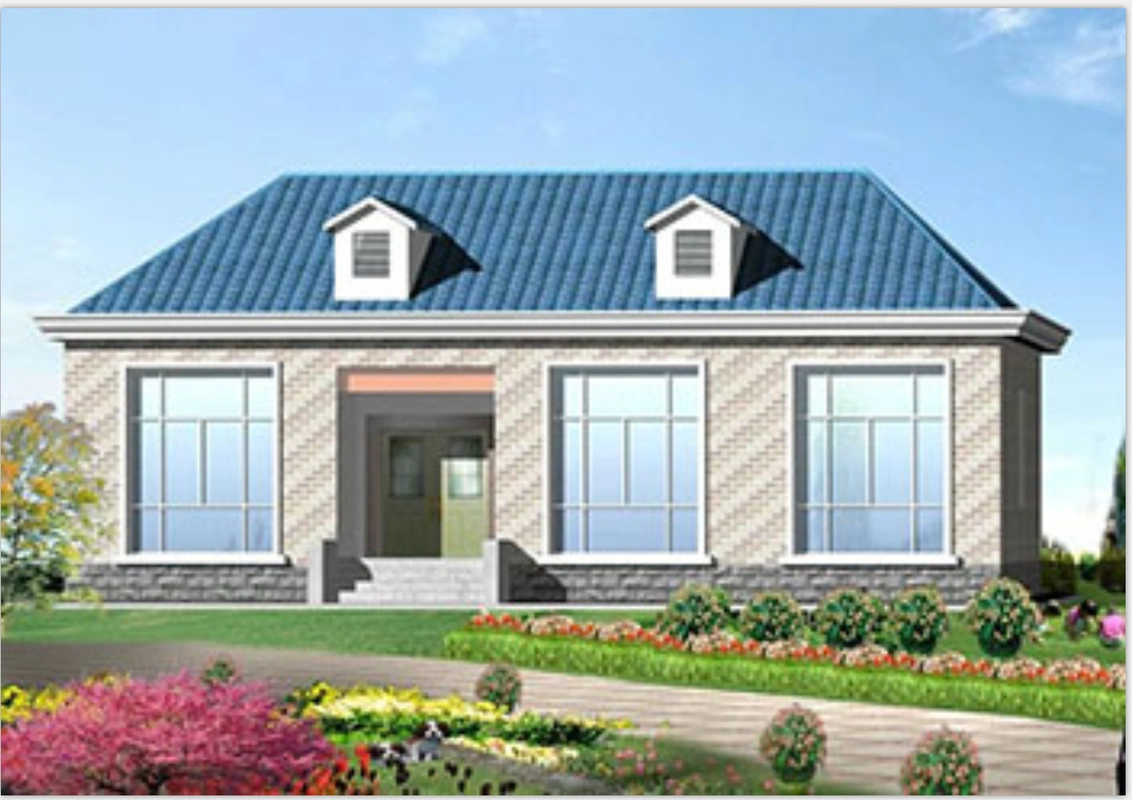 4间平房设计图纸,造型简直是农村一道亮丽的风景线,强烈推荐