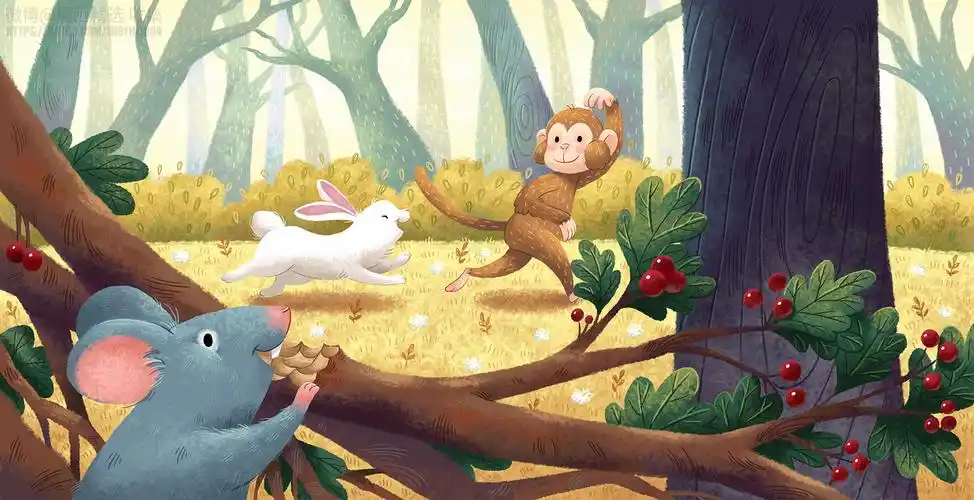 童话儿童故事插图系列bymirukim