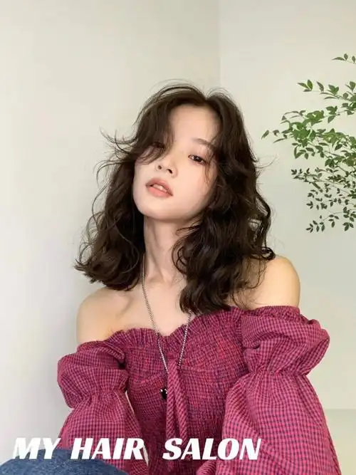 秋冬新款羊毛卷蛋卷头法式烫锁骨烫发减龄