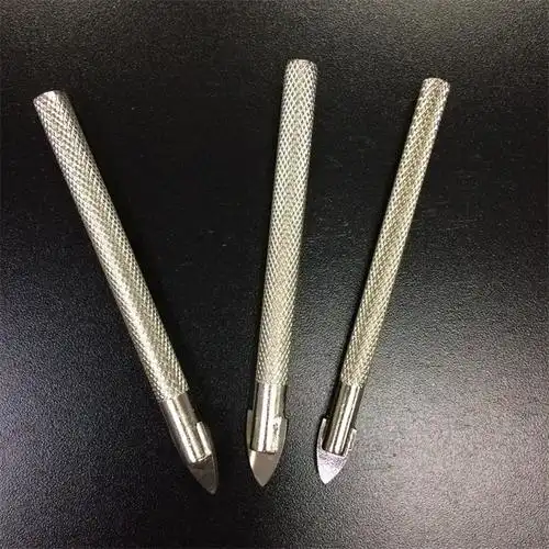 合金三角钻头 玻璃钻头 陶瓷打孔钻头 瓷砖取孔开孔器瓷砖钻头