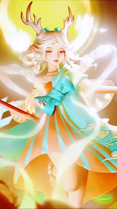 火萤 视频:王者荣耀 瑶 遇见神鹿 60帧