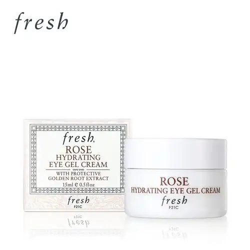 fresh馥蕾诗玫瑰润泽水凝眼霜15ml 补水保湿 滋养