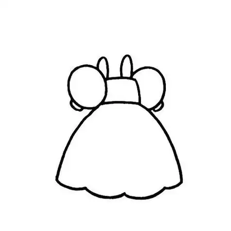 画法简笔画图片灰姑娘q版的裙子简笔画公主画公主画裙子简笔画连衣裙