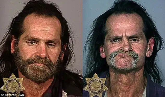 看瘾君子吸毒前后面容对比(图)