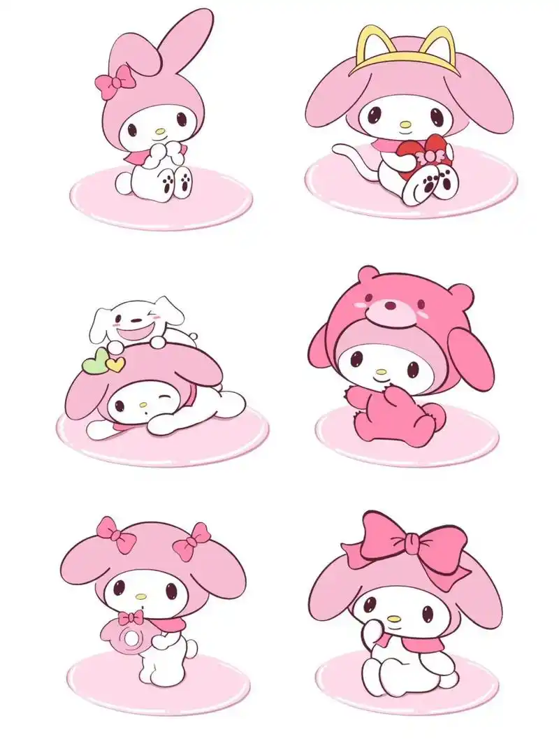 美乐蒂头像 壁纸 温柔可人的美乐蒂来啦,粉嫩少女心谁能不爱吖~ 有