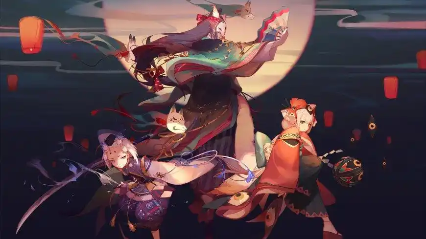 [卡通动漫]阴阳师cg原画人物1920x1080tag:1920x1080二次元动漫图片