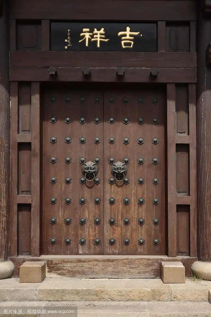 中国传统建筑大门