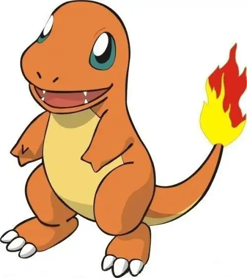 神奇宝贝喷火龙简笔画