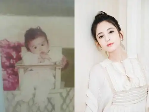 儿童节杨紫晒童年照妈妈高跟鞋成焦点肤色被网友调侃惹尴尬