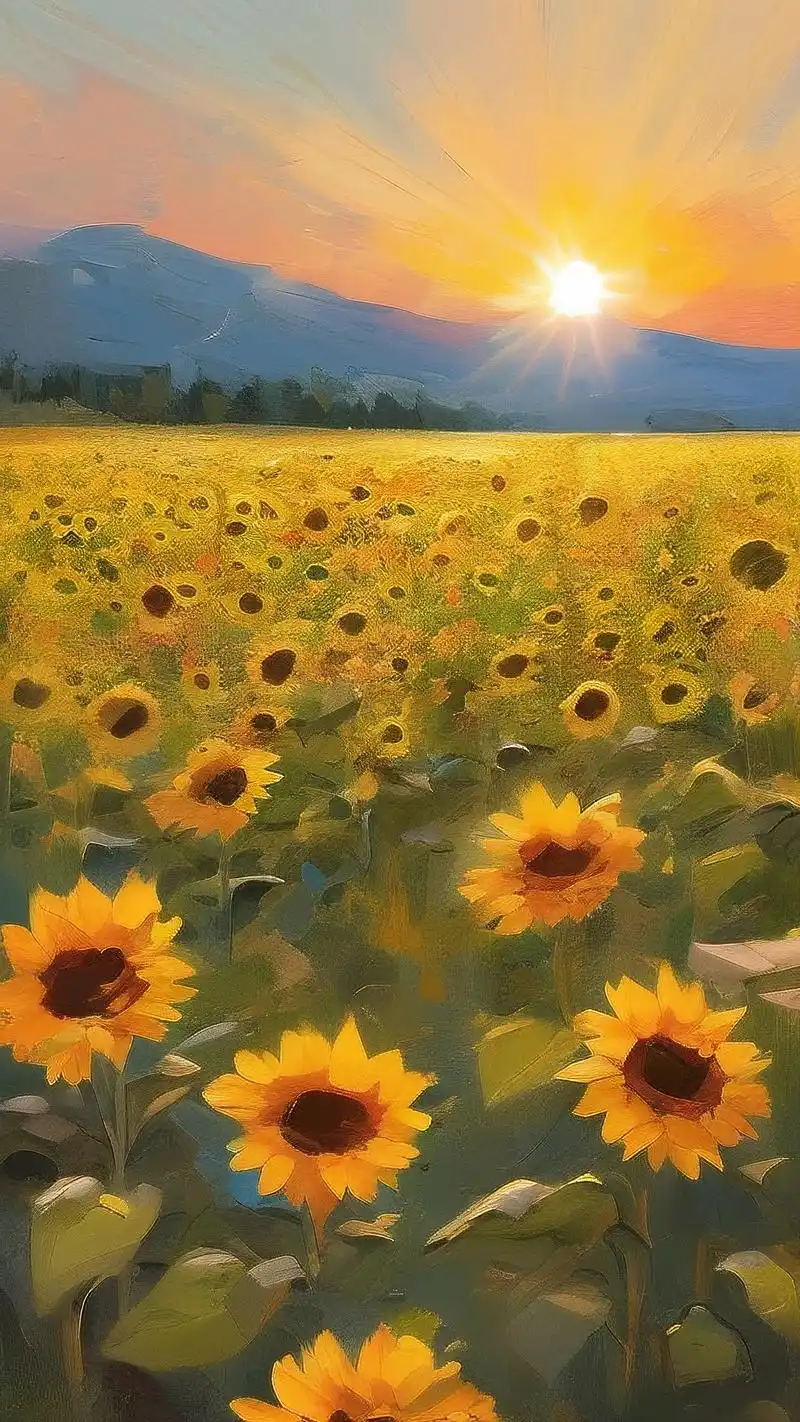 🌻明媚黄色向日葵壁纸合集🌼