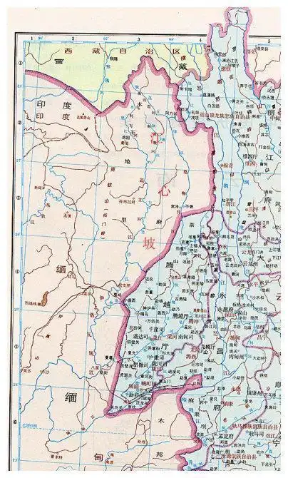 03我们再来重点看一下江心坡这片地区,地图上这片土地的确够广阔,但从