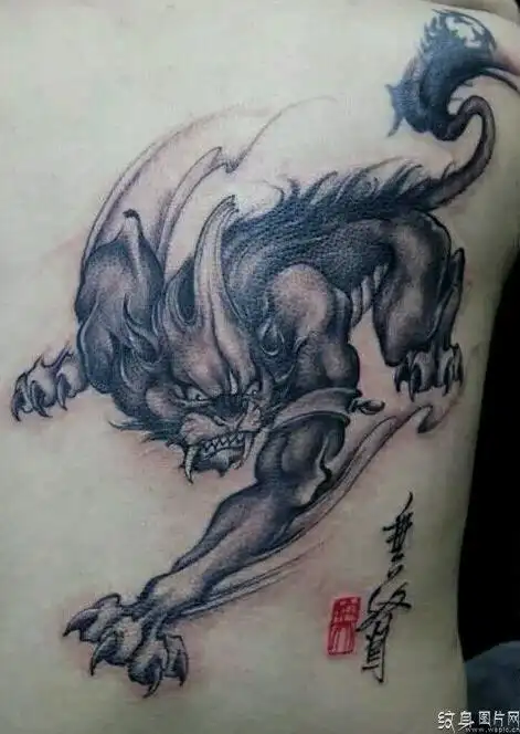 穷奇纹身有什么讲究为什么选择的人不并多