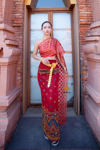 傣王妃服饰泰国服装傣族泼水节服装女活动营销工作服迎宾服夏季款