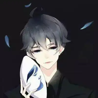 哥特式暗黑系邪魅帅气,男生动漫头像!