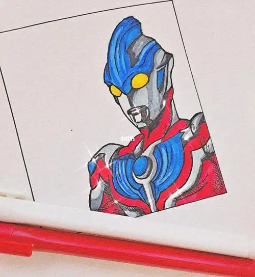 随手画新生代银河奥特曼