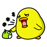 大黄鸭gif小绿豆gif骂娘gif汗颜gif