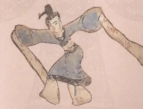 纤细柔韧的腰肢,飘逸飞舞的长袖,揭开汉代舞蹈的神秘面纱