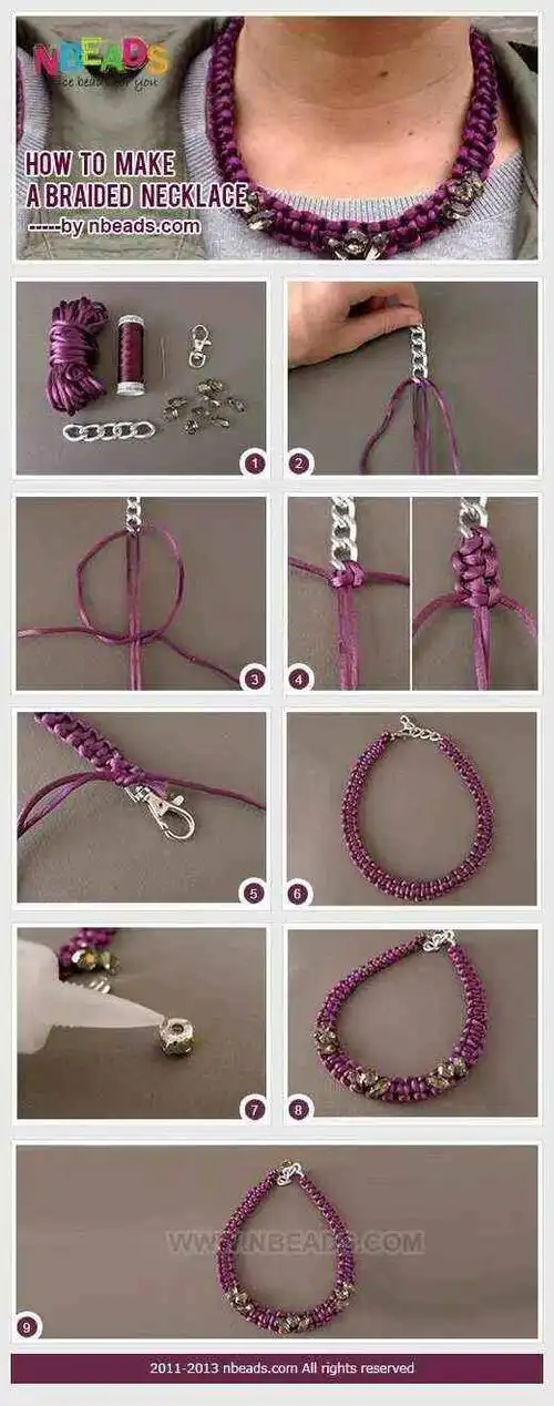 买的手链都没有自己编的好看部分有编法编起来就是这么简单