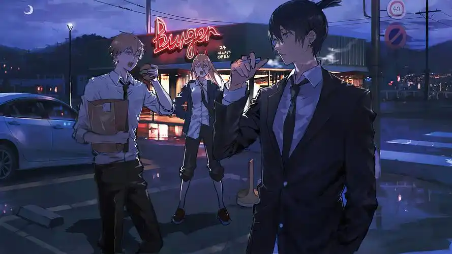 电锯人 链锯人 chainsaw man 电次 denji 电锯恶魔 帕瓦 power 早川秋