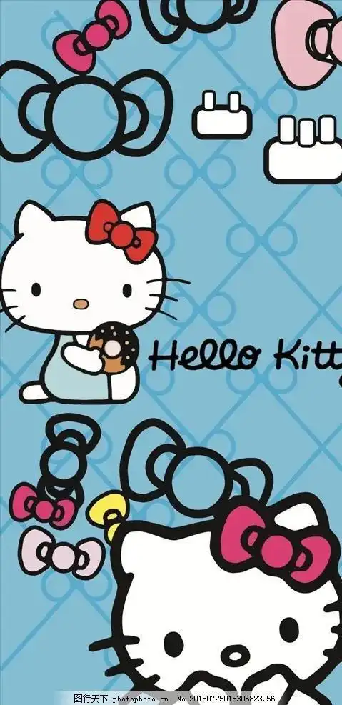 kitty猫咪壁纸,粉嘟嘟的少女心|kitty|送心|收藏_网易订阅