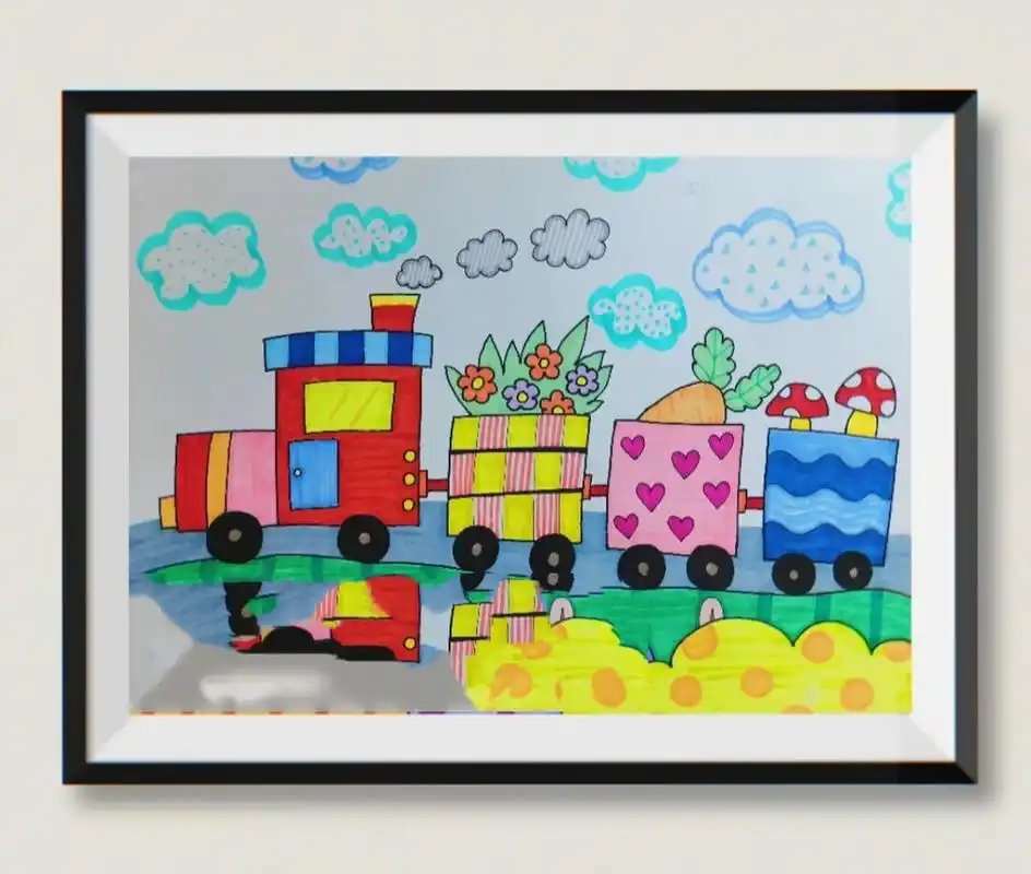 儿童画—交通工具篇 721572157215祝可爱的你们每天开心