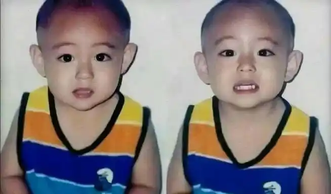 金泰亨童年照片##金泰亨分享童年照