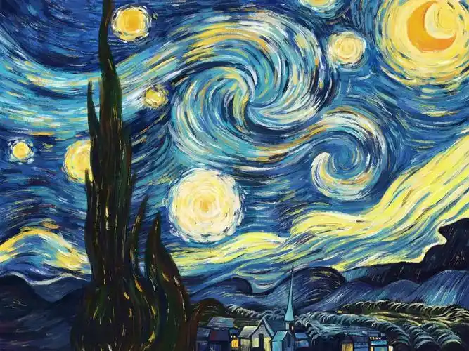 梵高星空
